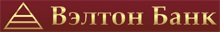 Вэлтон Банк логотип